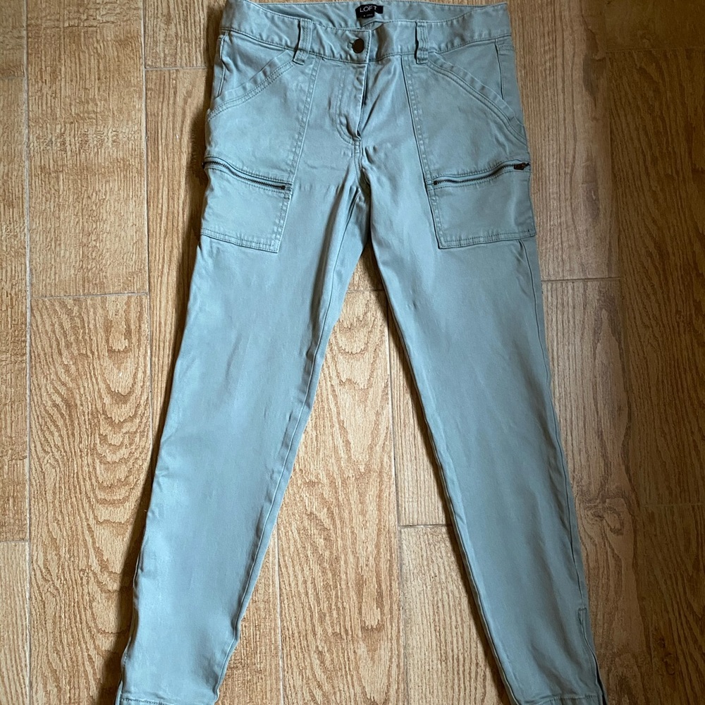 Loft Zip Skinny Marisa Fit Pants